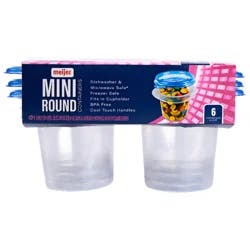 Meijer Storage Container, Mini Round, 8oz