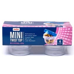 Meijer Food Containers Twist Top