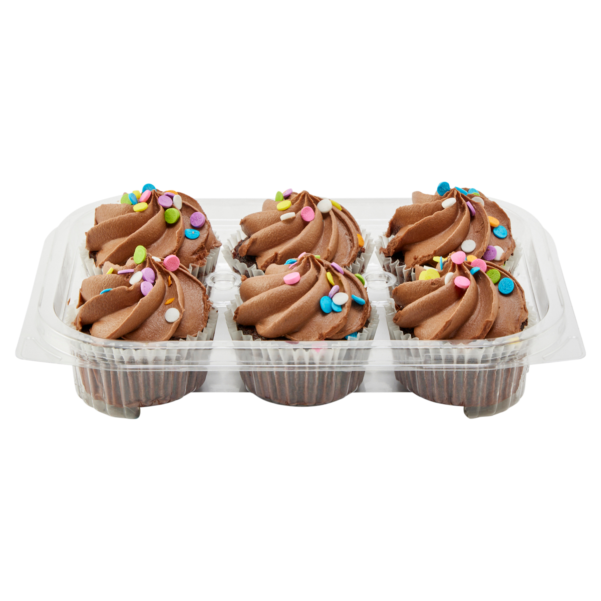 slide 4 of 4, FRESH FROM MEIJER Meijer Cupcakes, Chocolate 6ct, 11.2 oz