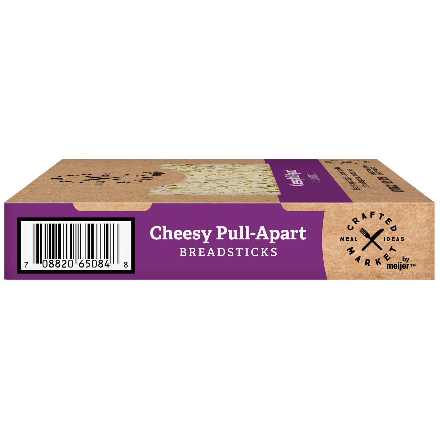 slide 2 of 5, Crafted Market by Meijer Pull-Apart Cheesy Breadsticks, 18.2 oz., 18.2 oz