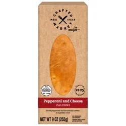 Crafted Market by Meijer Pepperoni and Cheese Calzone, 9 oz.