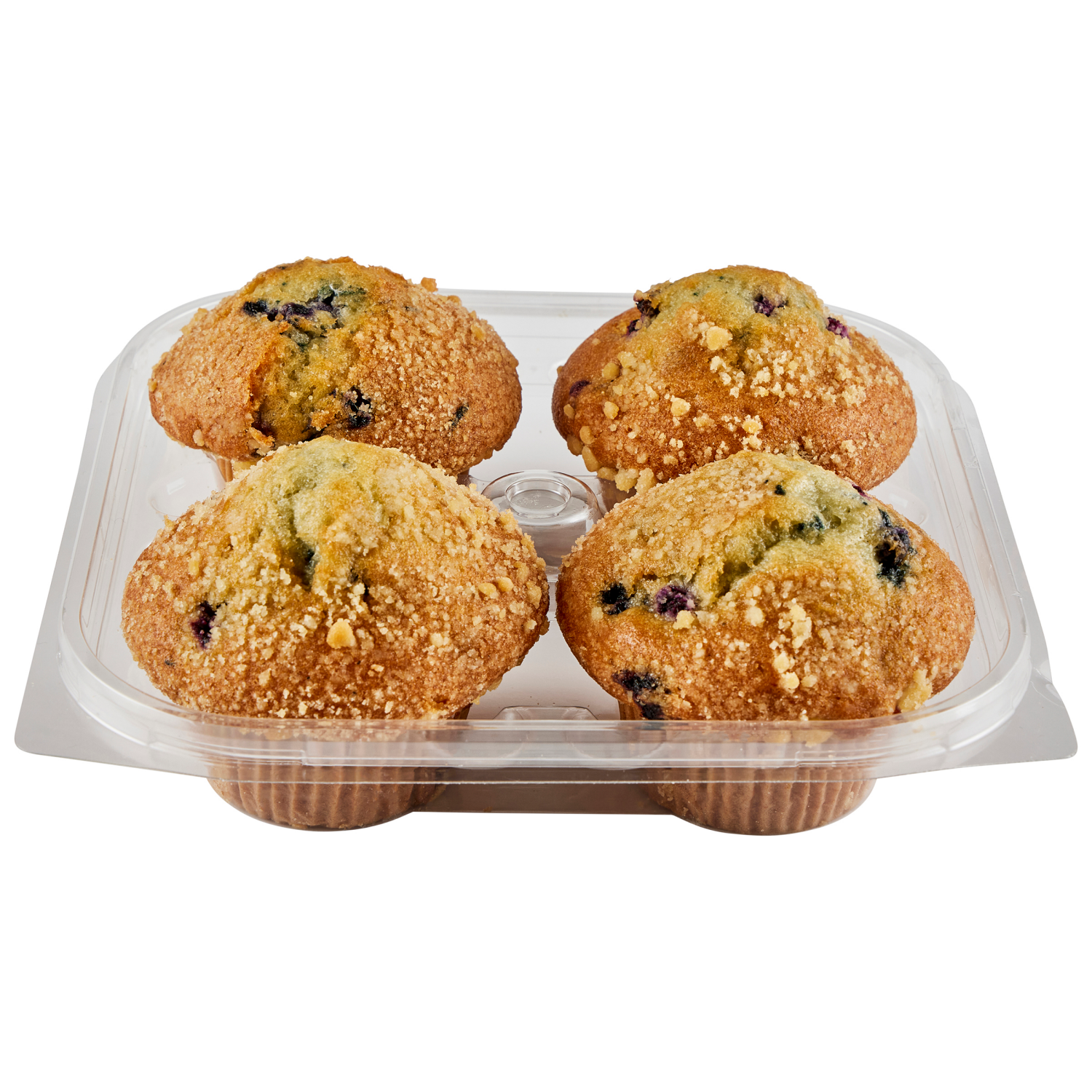 slide 4 of 4, Fresh from Meijer Muffins, Blueberry, 4ct, 4 ct