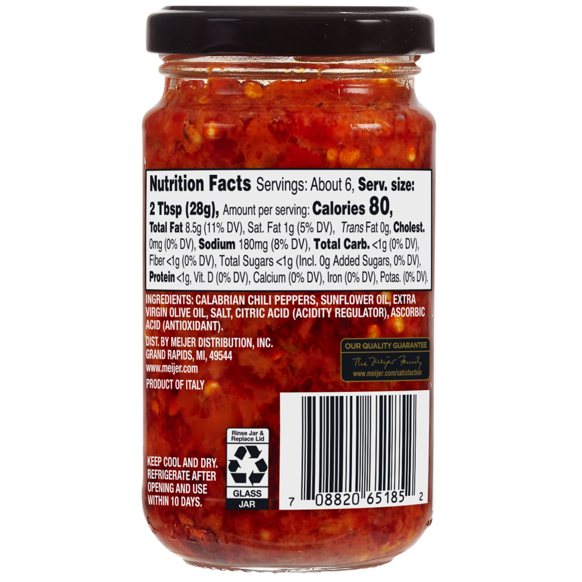 slide 2 of 2, Frederik's By Meijer FREDERIKS BY MEIJER Frederik's Calabrian Chili, 6.35 oz