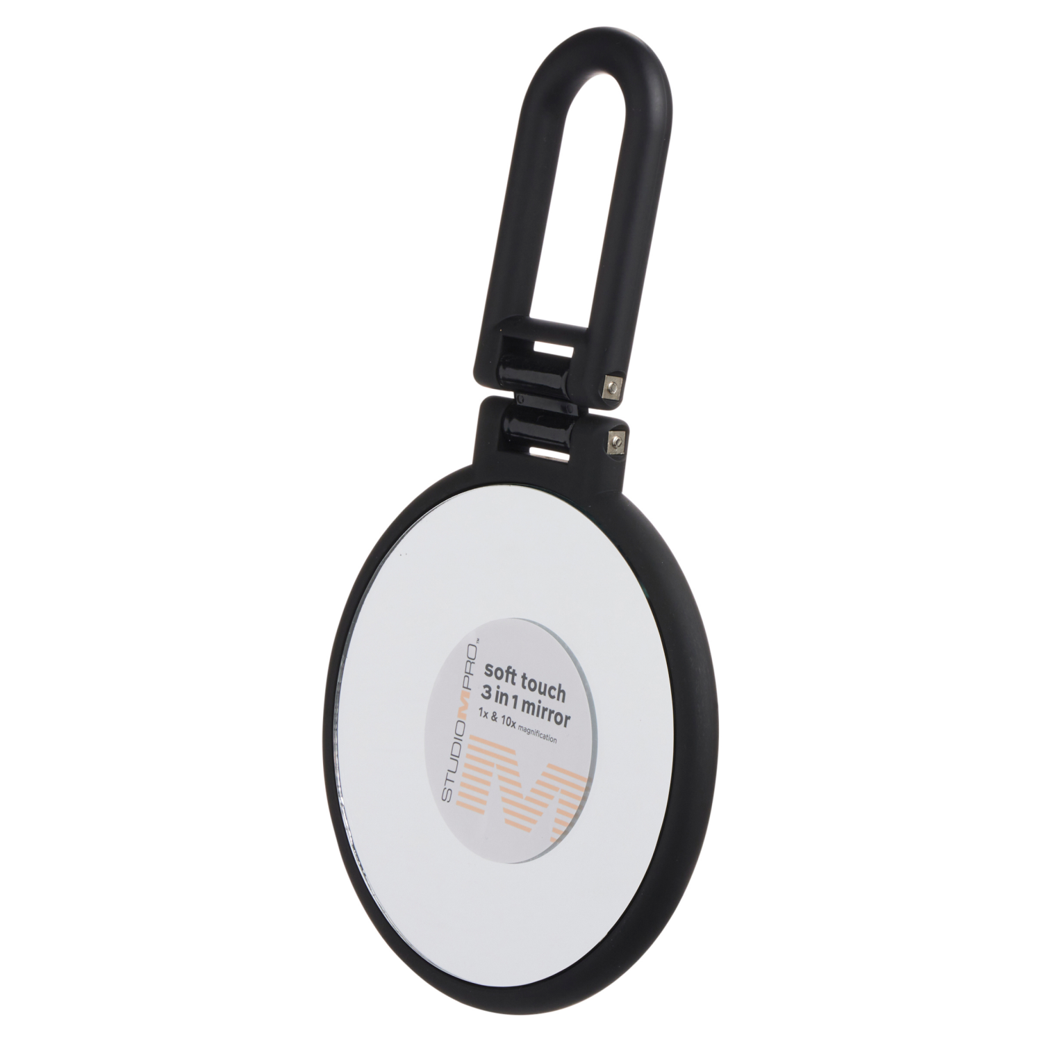 slide 4 of 4, Studio M Professional Studio M Pro Soft Touch 3 in 1 Mirror, 1x & 10x Magnification, 1 ct
