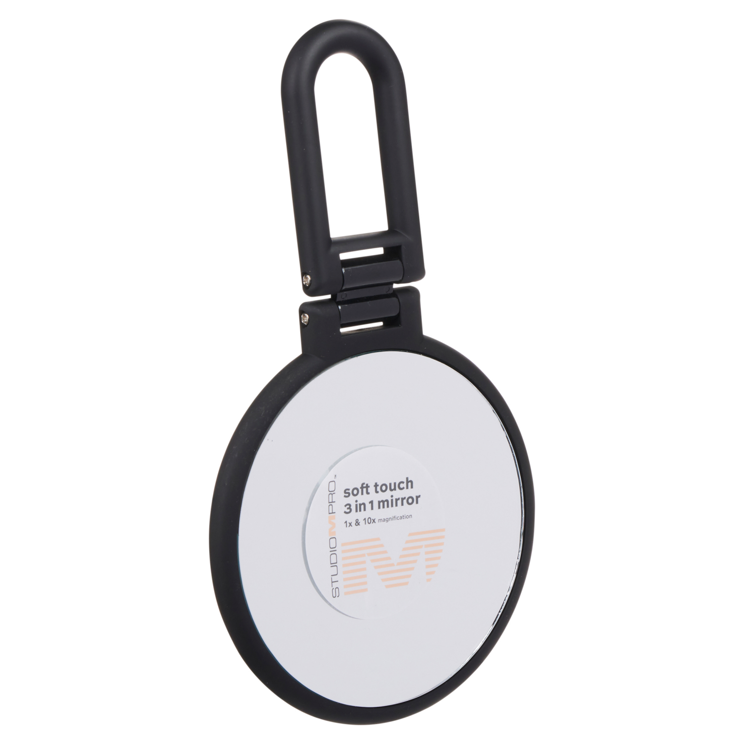 slide 7 of 7, Studio M Professional Studio M Pro Soft Touch 3 in 1 Mirror, 1x & 10x Magnification, 1 ct