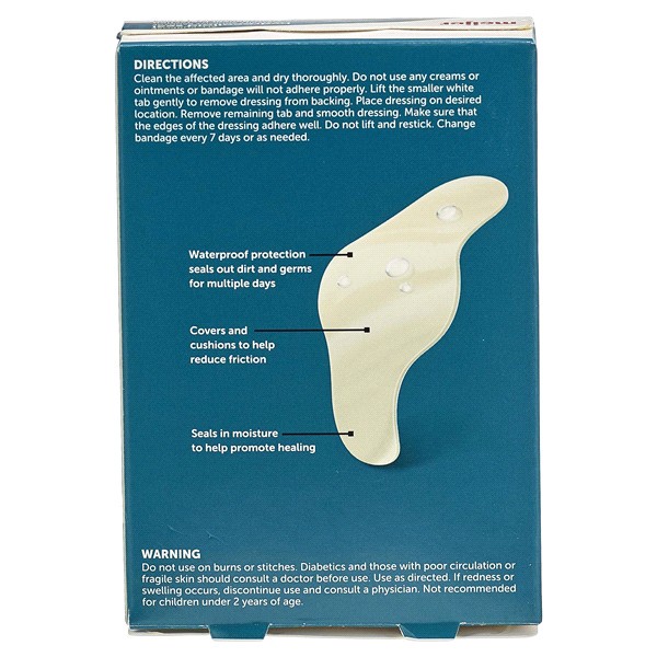 slide 5 of 5, Meijer All-Purpose Hydrocolloid Seal Bandages, 10 ct