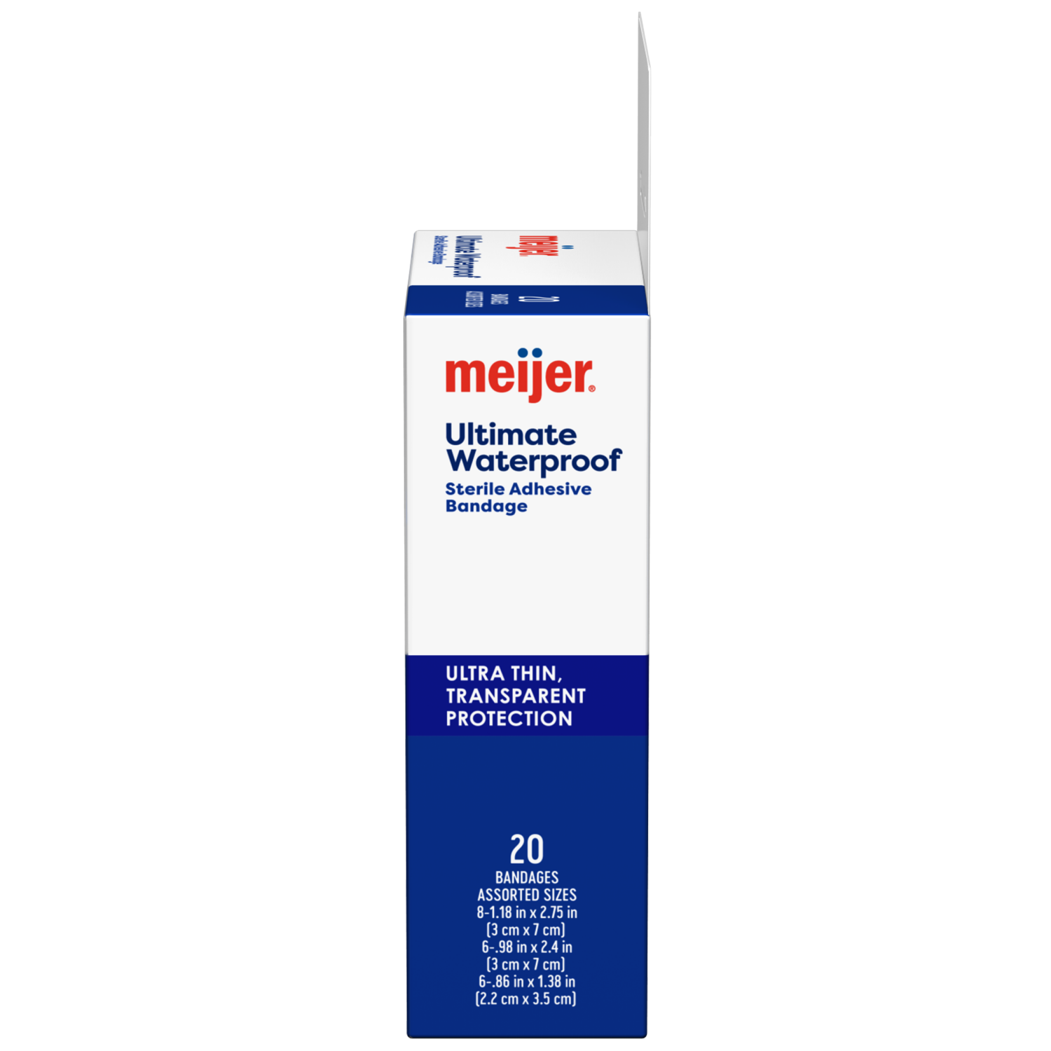 slide 4 of 4, Meijer Ultimate Waterproof Adhesive Bandages, 20 ct