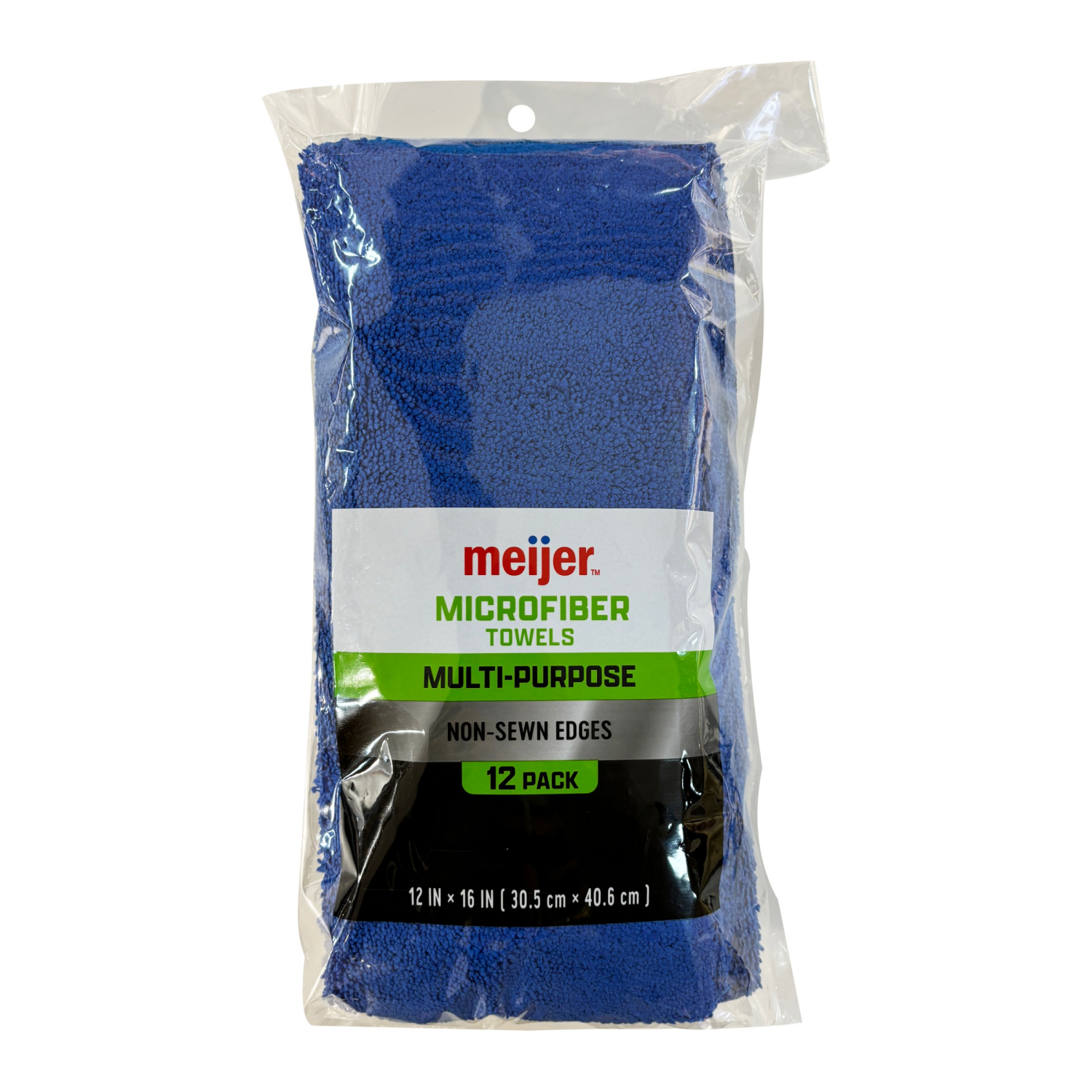 slide 1 of 5, Meijer Microfiber, 12PK, 12 ct