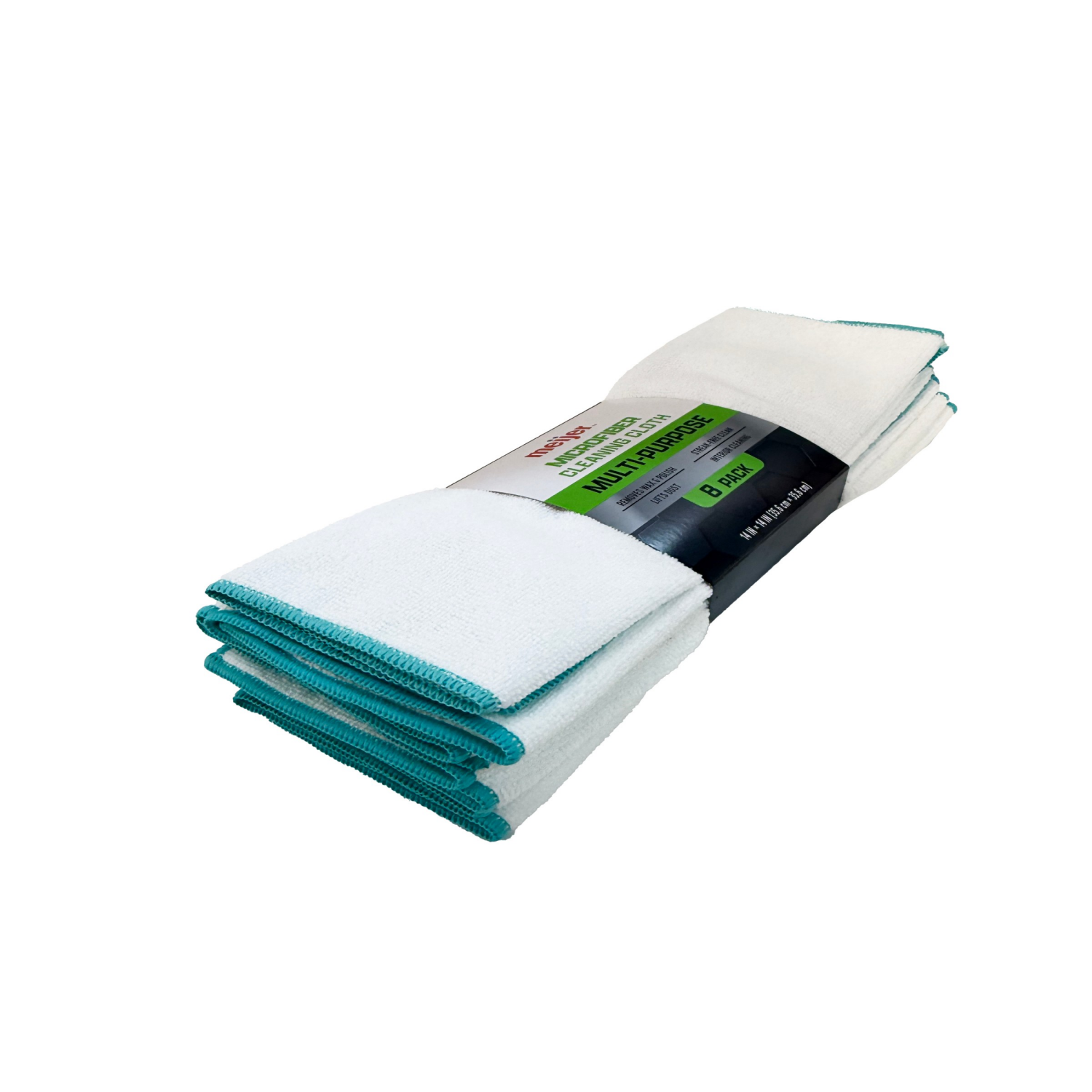 slide 4 of 8, Meijer Microfiber Cleaning Cloth, 8PK, 8 ct