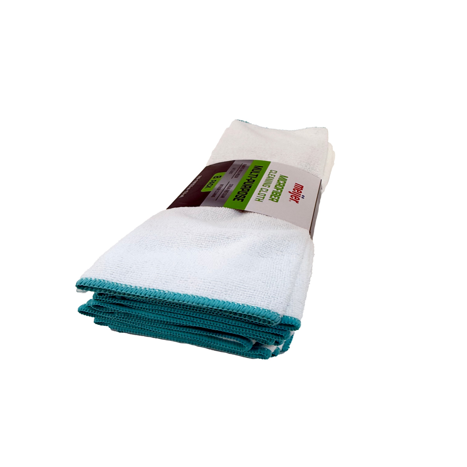 slide 5 of 8, Meijer Microfiber Cleaning Cloth, 8PK, 8 ct