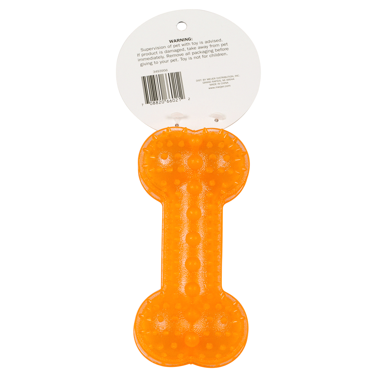 slide 2 of 2, Meijer Durable Dog Bone Toy, 7", 1 ct