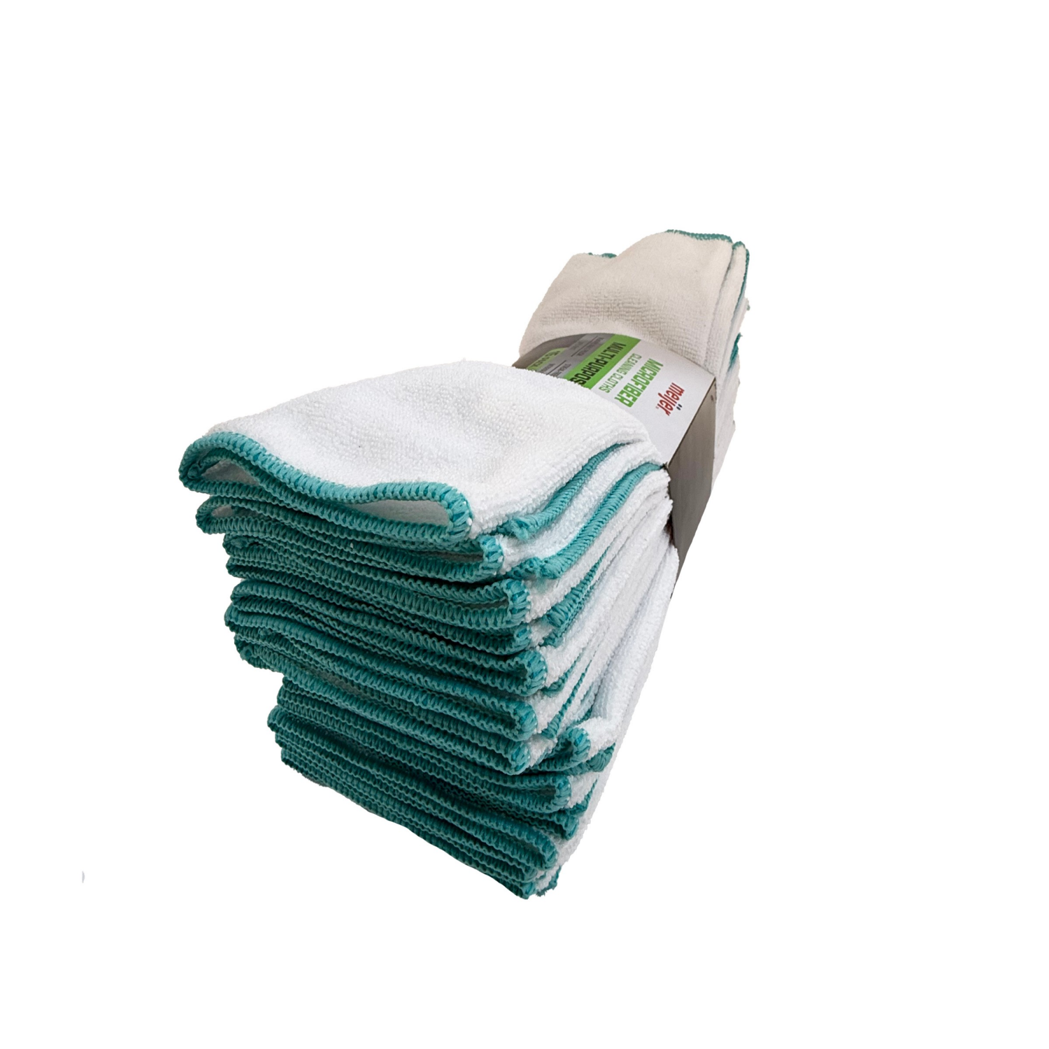 slide 3 of 5, Meijer Microfiber Cleaning Cloths, 15PK, 15 ct