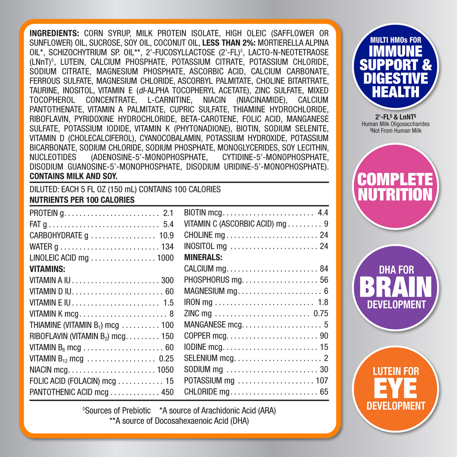 slide 7 of 7, Meijer Sensitivity Baby Formula Powder With Iron, Reduced Lactose, 22.5 oz