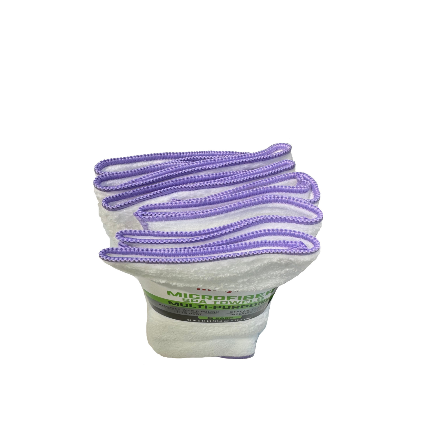 slide 5 of 5, Meijer Microfiber Spa Towels, 6PK, 6 ct