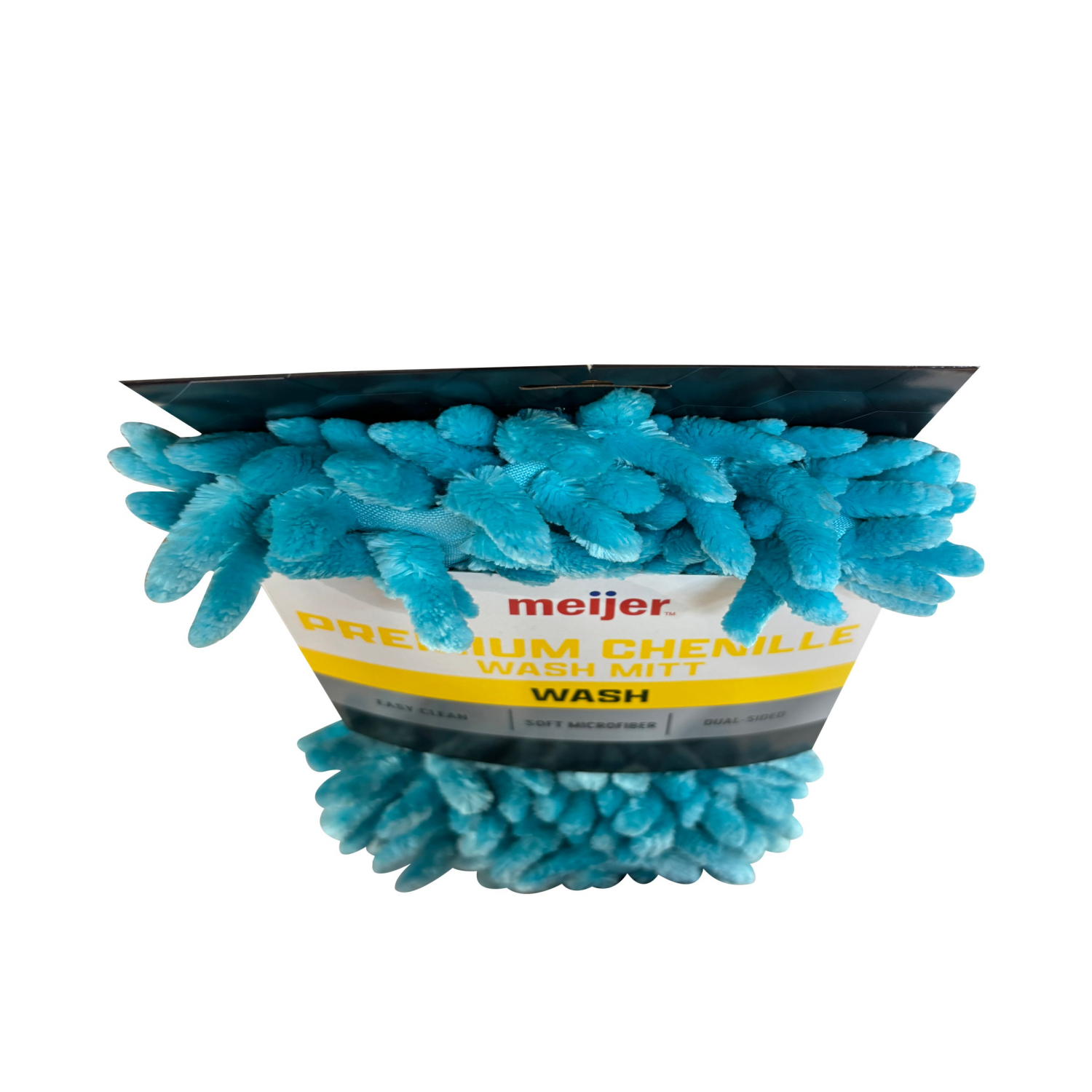 slide 5 of 5, Meijer Prestige Chenille Wash Mitt, 1 ct