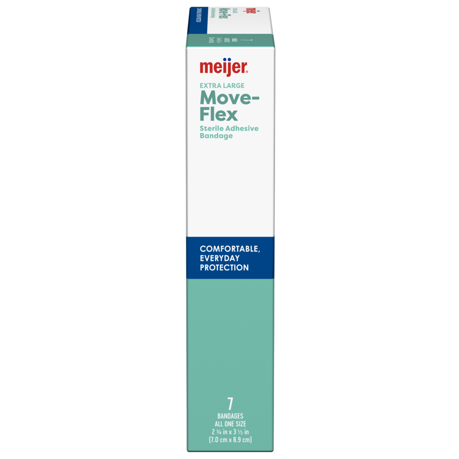 slide 4 of 4, Meijer Move-Flex Adhesive Extra Large Bandages, 7 ct, 7 ct