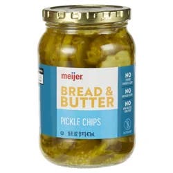 Meijer Bread & Butter Pickle Chips