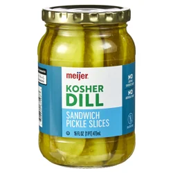 Meijer Kosher Dill Sandwich Slices