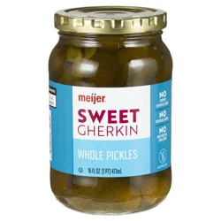 Meijer Sweet Gherkins, 16 Oz