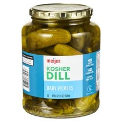 Meijer Baby Kosher Dill Pickles