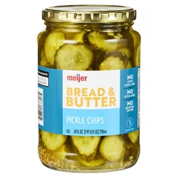 Meijer Bread & Butter Pickle Chips