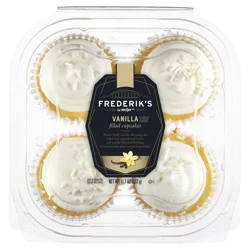 Frederik's by Meijer Vanilla Filled Cupcakes- 11.7 oz