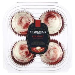 Frederik's by Meijer Red Velvet Filled Cupcakes, 11.7 oz