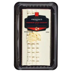 FREDERIKS BY MEIJER Strawberry White Chocolate Bar Cake, 24 Oz