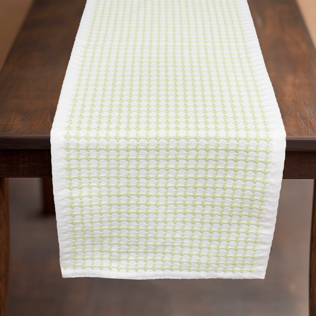 slide 2 of 2, Room & Retreat Seasonal Braided Grid XL Runner Seedling, 60 in x 84 in, 1 ct