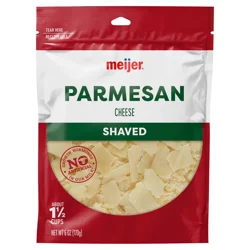 Meijer Shaved Parmesan Cheese, 6 oz