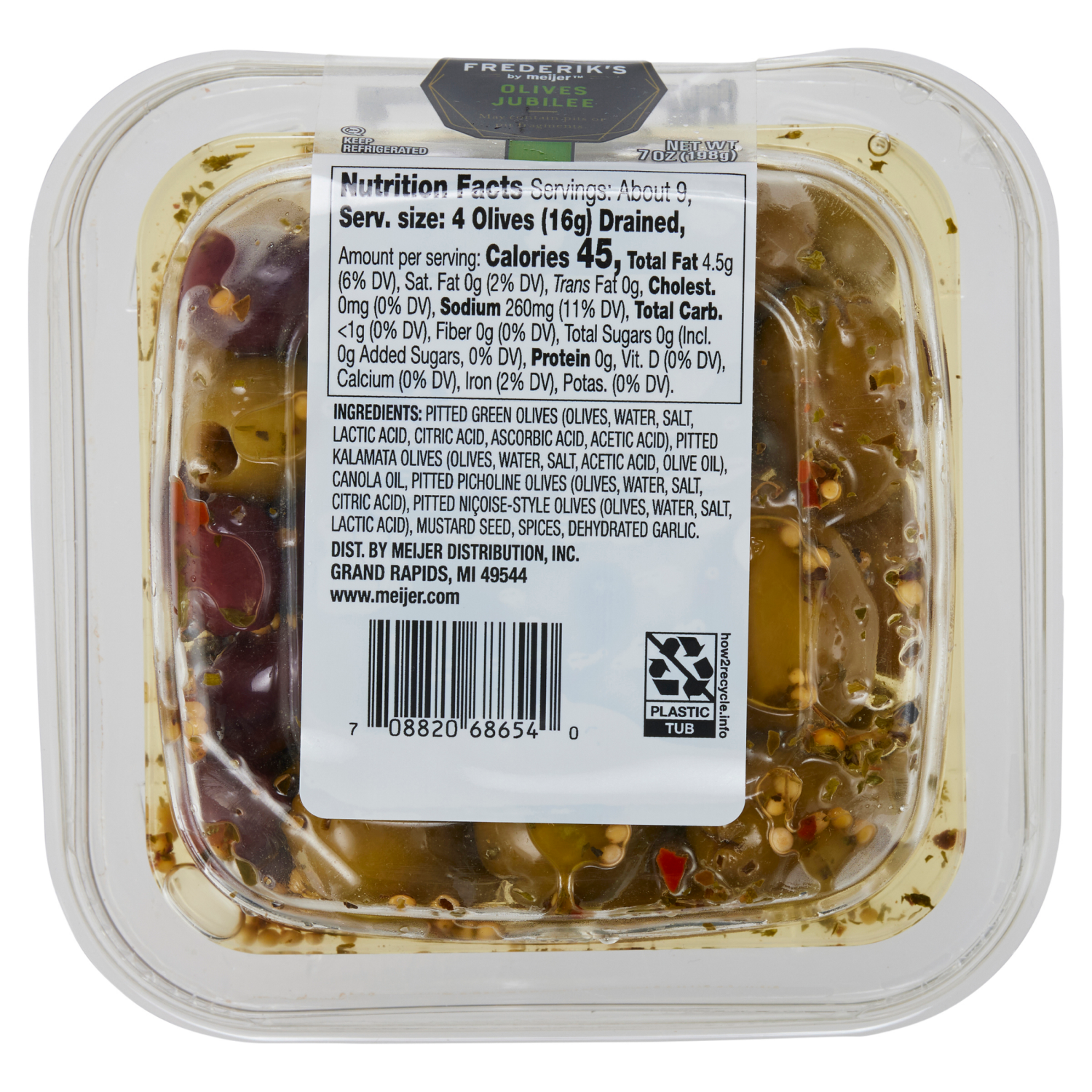 slide 2 of 6, FREDERIKS BY MEIJER Frederik's by Meijer Olives Jubilee, 7 oz