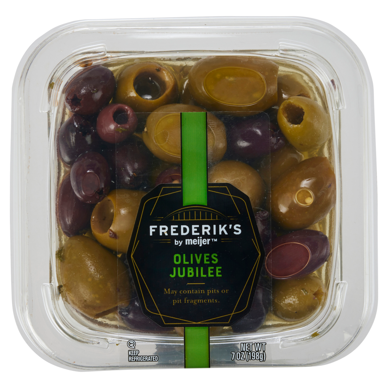 slide 1 of 6, FREDERIKS BY MEIJER Frederik's by Meijer Olives Jubilee, 7 oz