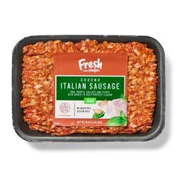 Fresh from Meijer Ground Mild Italian Sausage, 16 oz