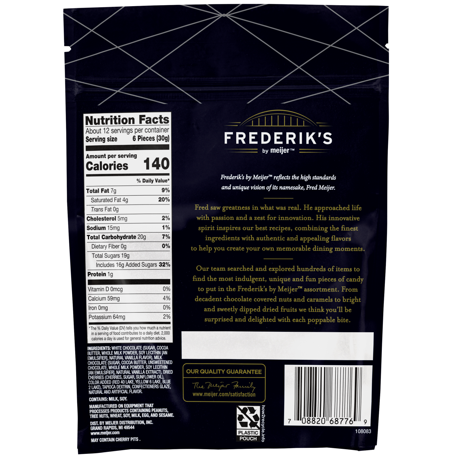 slide 2 of 2, FREDERIKS BY MEIJER Frederik's by Meijer Candied Chocolate Cherries, 12.5 oz