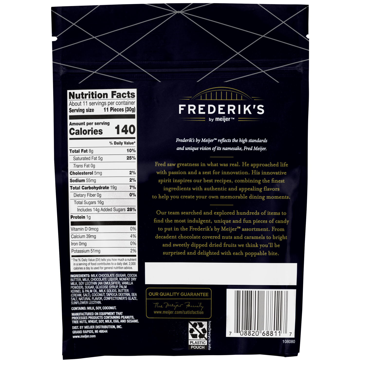 slide 2 of 2, FREDERIKS BY MEIJER Frederik's by Meijer Milk Chocolate Coconut Caramels, 12 oz