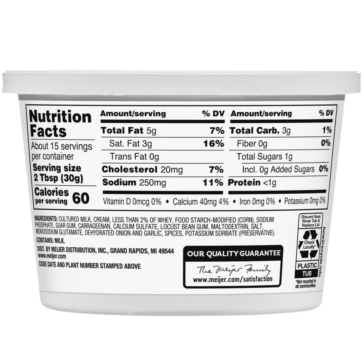 slide 3 of 4, Meijer Ranch Dip, 16 oz