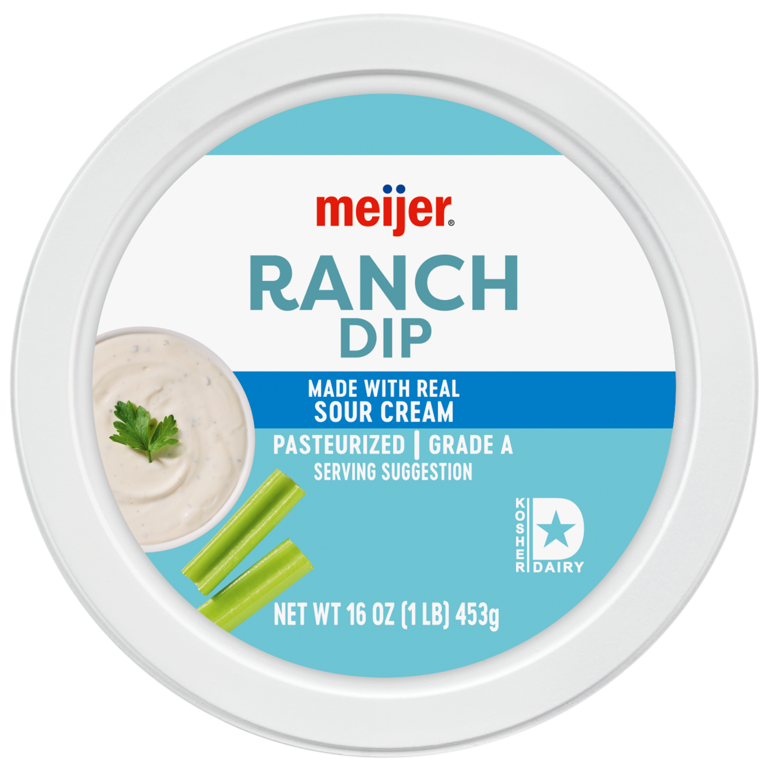 slide 4 of 4, Meijer Ranch Dip, 16 oz