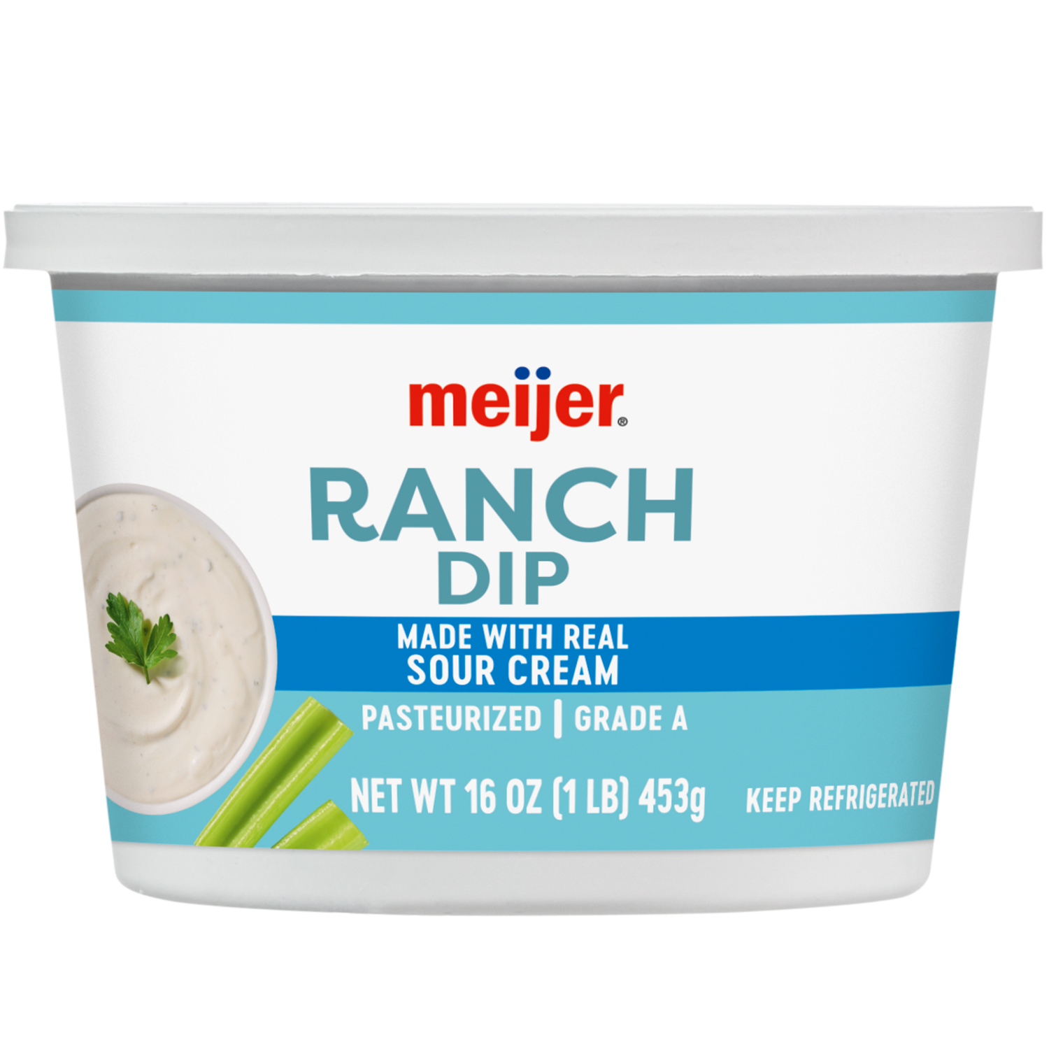 slide 1 of 4, Meijer Ranch Dip, 16 oz