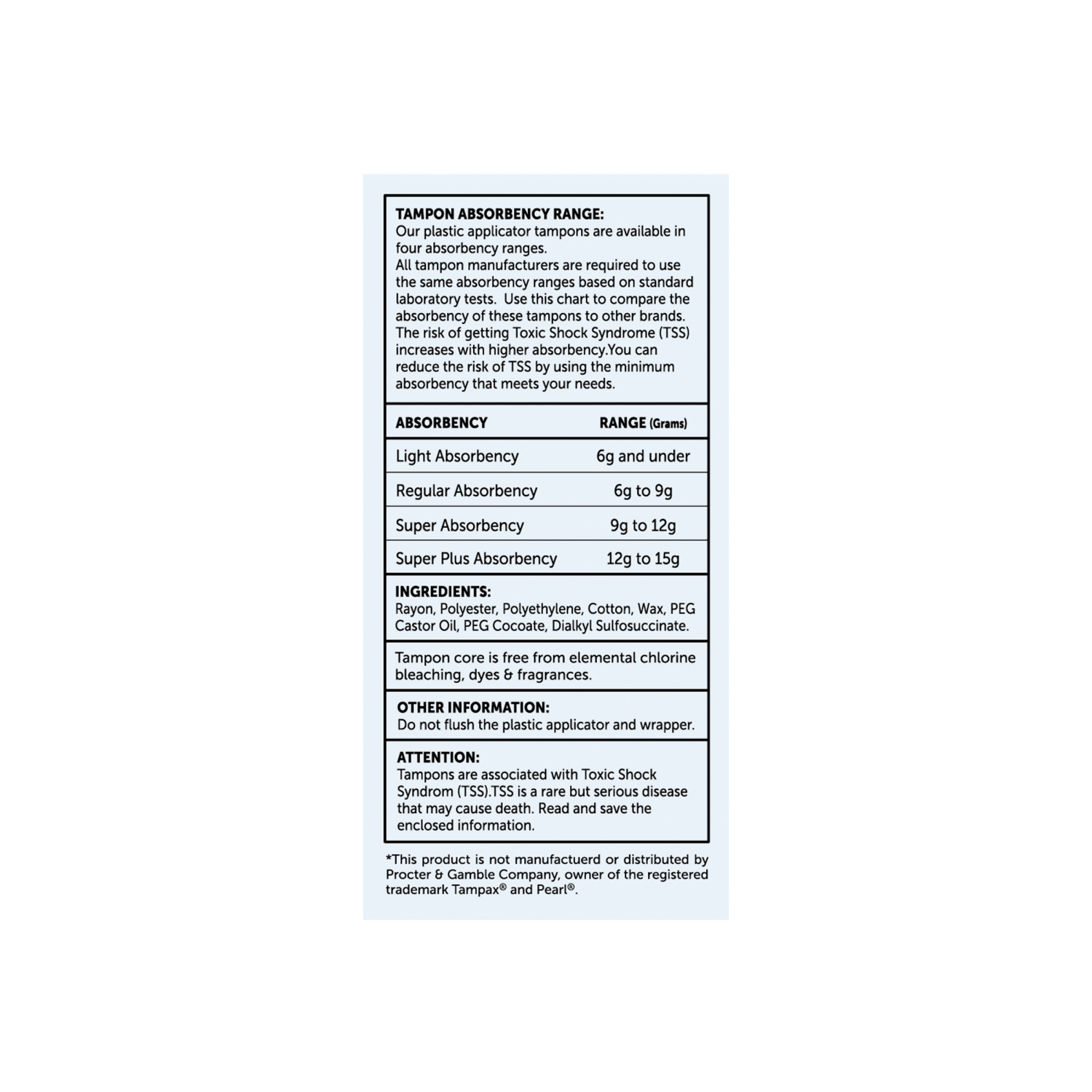 slide 2 of 3, MEIJER TAMPON PLASTIC MULTIPK LT/REG/SUP, 36 ct