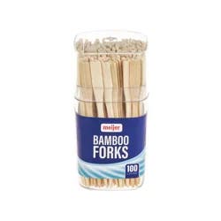 MEIJER BAMBOO FORKS