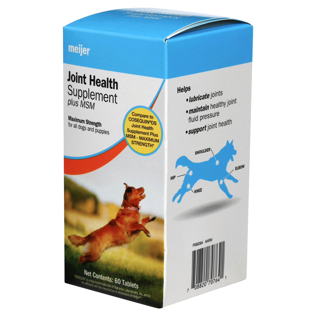 slide 4 of 6, Meijer Joint Health Supplement Plus MSM For Dogs, 60 ct