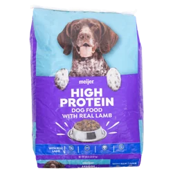 Meijer High Protein Dry Dog Food, Lamb, 50 Lb