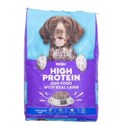 Meijer High Protein Dry Dog Food, Lamb, 18.5 Lb