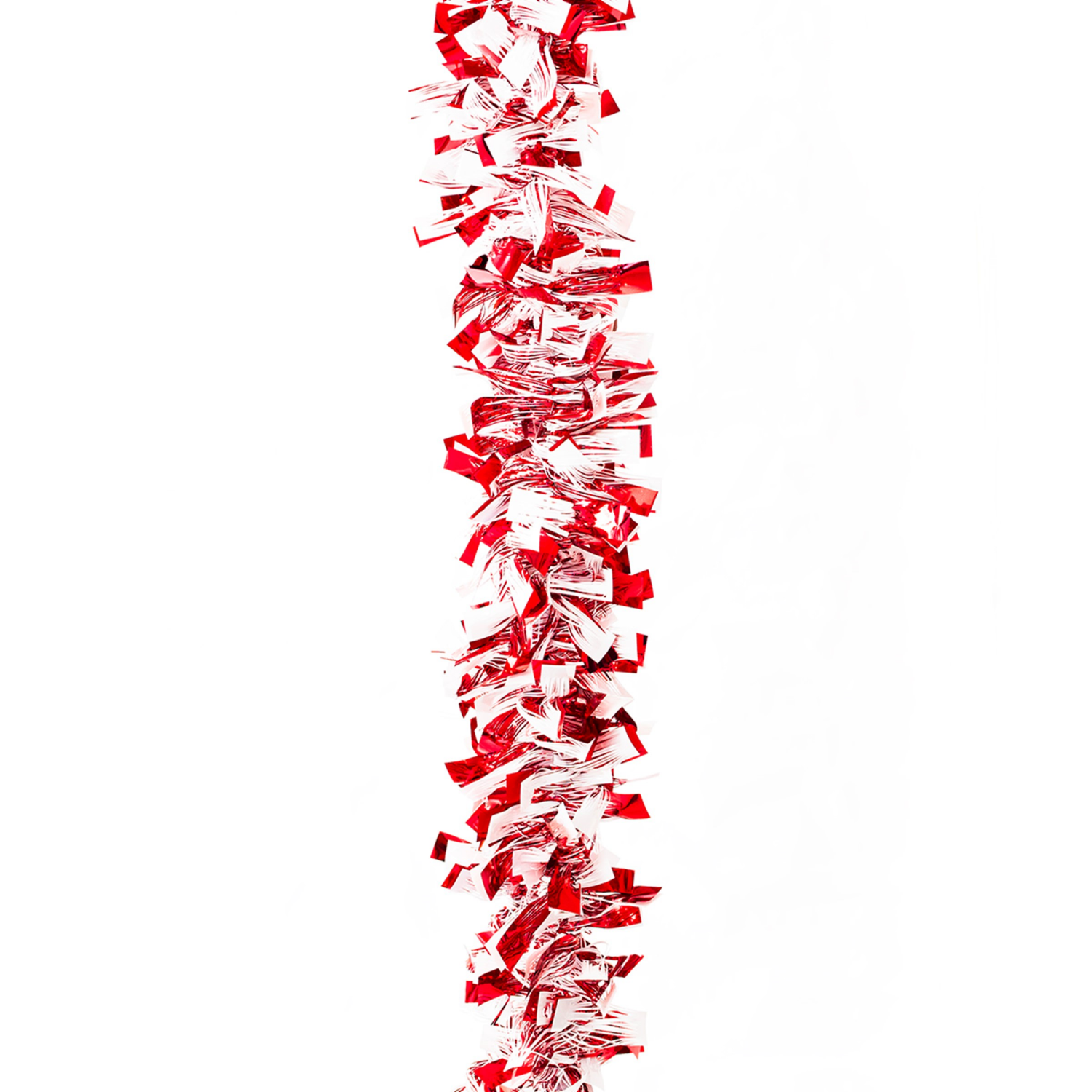 slide 2 of 2, December Home Boa Garland Red/White, 10 ft