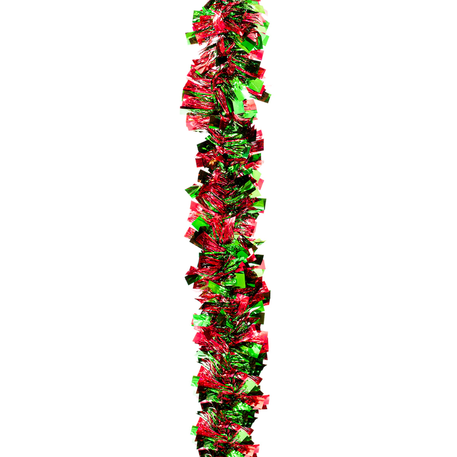 slide 2 of 2, December Home Boa Garland Red/Green, 10 ft