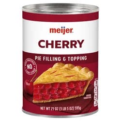 Meijer Cherry Pie Filling - 21 oz