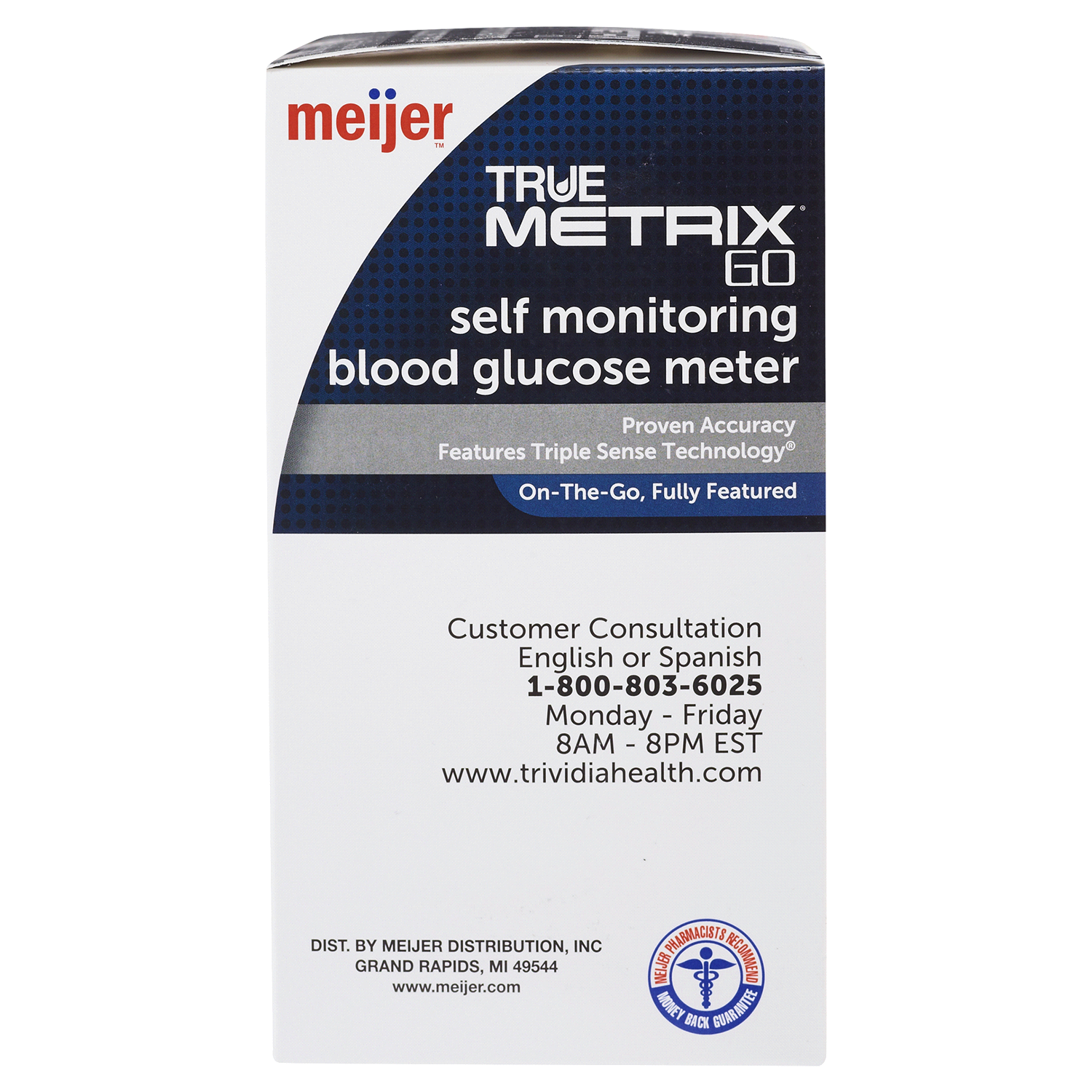 slide 3 of 3, Meijer True Metrix Go Self Monitoring Blood Glucose Meter, 1 Starter Kit, 1 ct