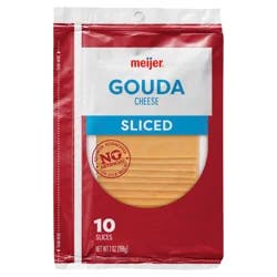 Meijer Sliced Gouda Cheese
