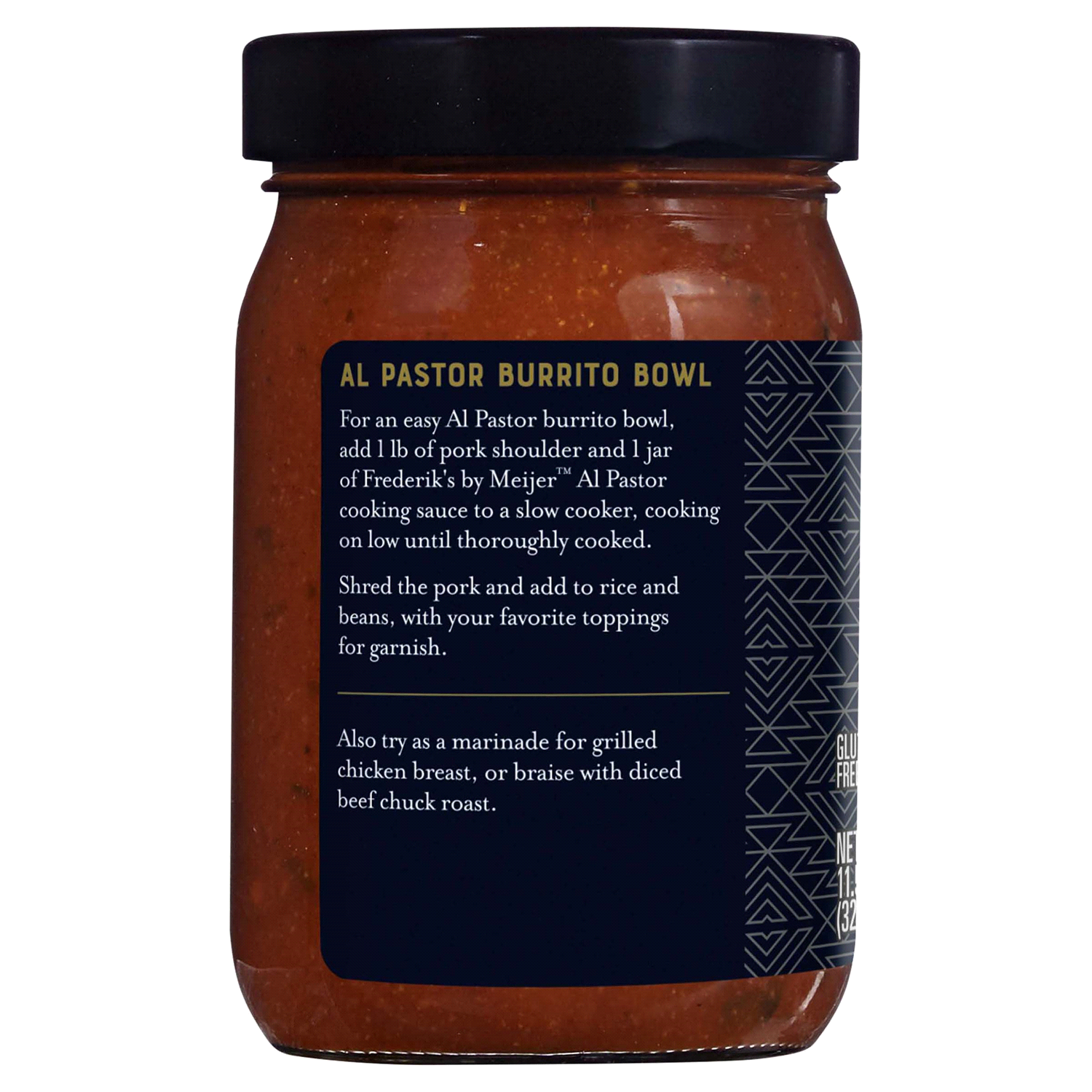 slide 2 of 3, FREDERIKS BY MEIJER Frederik's by Meijer Al Pastor Cooking Sauce, 11.5 oz