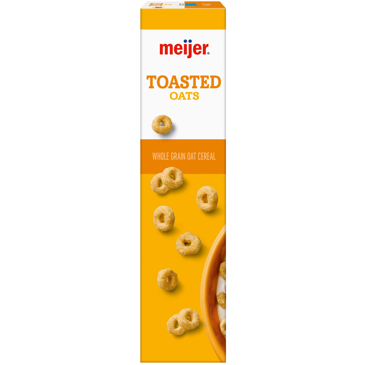 slide 3 of 8, Meijer Toasted Oats, 12 oz